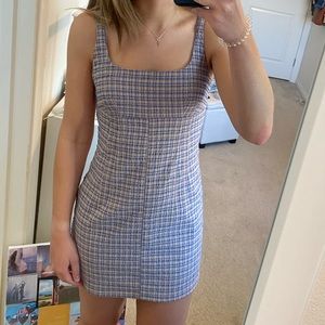Urban Outfitters BDG Structured Scoop Neck Mini Dress
